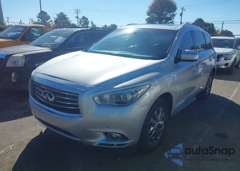 2013 Infiniti Jx35 z USA, uszkodzony, nr VIN 5N1AL0MM7DC307769